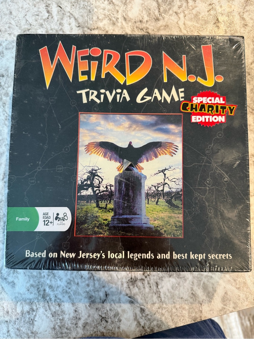 Weird N.J. Trivia Game Special Charity Edition 2009 NEW Factory Sealed Rare